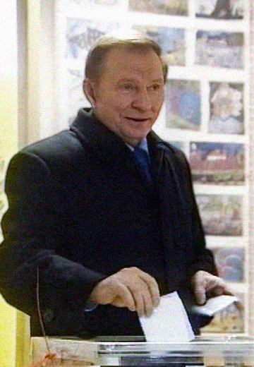 Вибори Президента: голосує Леонід Кучма