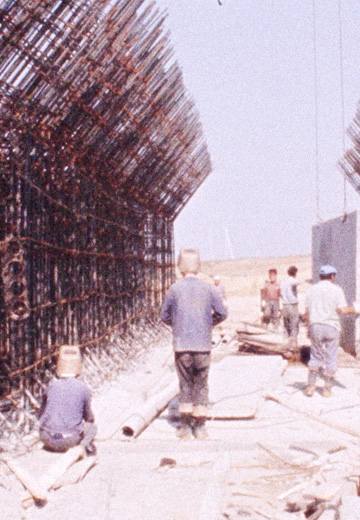 Construction of a reservoir near Simferopol