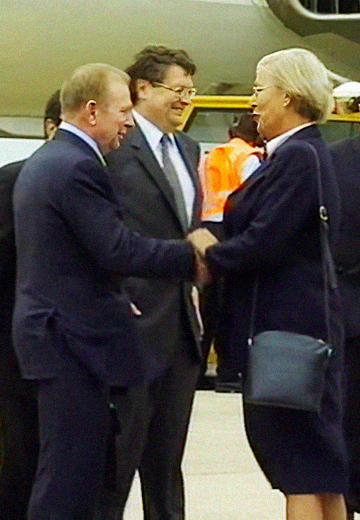 Leonid Kuchma at the Ukraine-EU Summit