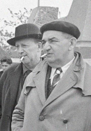 A gathering of veterans in Crimea: 1961