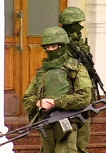 Початок захоплення Криму, 2014 рік