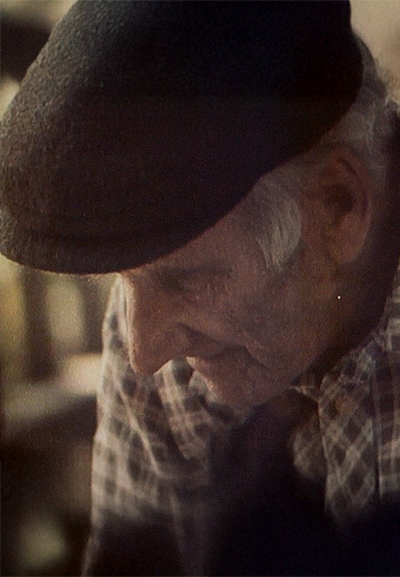 Old-timers of the village of Khomutets