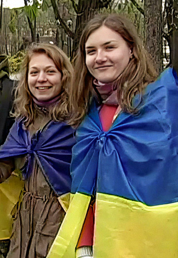 "Live Chain" in Kyiv and Donetsk