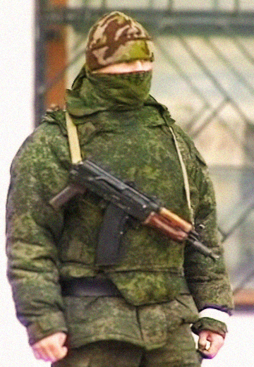 Крим в день незаконного "референдуму", 2014 рік