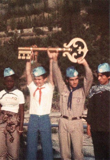 Gurzuf: festival at Artek