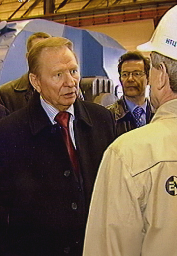 Кучма про запуск енергоблоків РАЕС