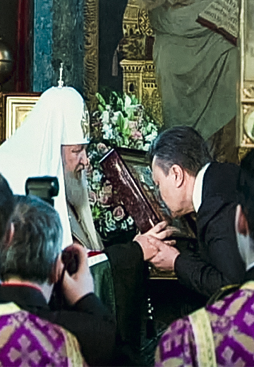 Yanukovych's blessing for the presidency