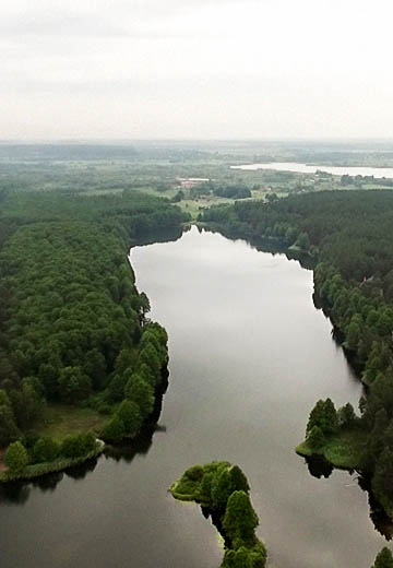 Blue lakes: drone photography