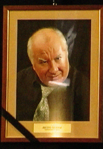 Funeral of actor Petro Benyuk