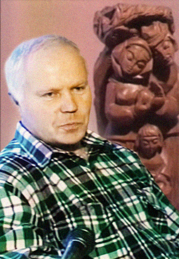 Майстер по дереву Василь Сідак