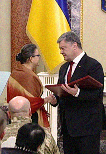 Awarding of military personnel on Armed Forces Day