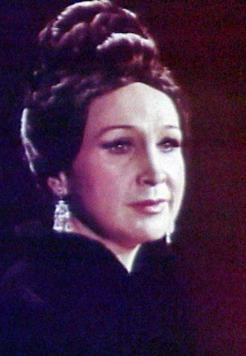 Opera singer Yevgenia Miroshnychenko