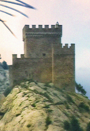 Sketches: Sudak city
