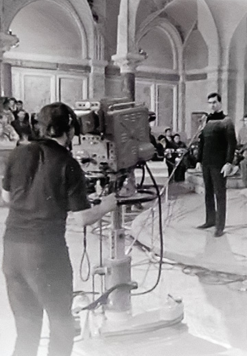 Зйомки програми "Ало, ми шукаємо таланти", 1972 рік