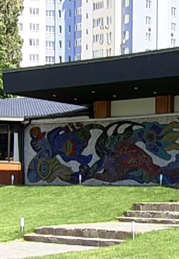 Mosaic "Wind" by Alla Horska