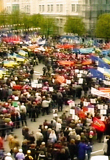 May Day marches in Ukraine, 2004