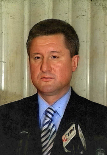 Євген Кушнарьов. Виступ перед ЗМІ в перші дні «Помаранчевої Революції»