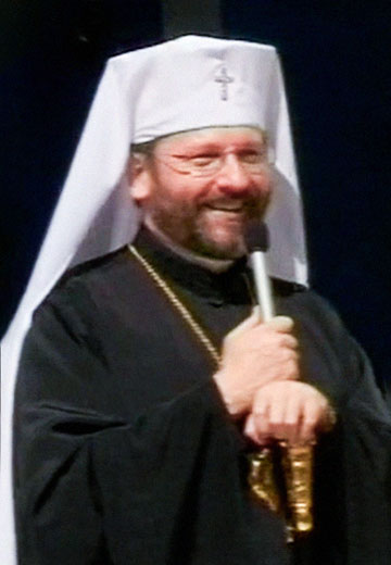 His Beatitude Sviatoslav in Zarvanytsia