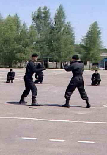 Training of Ukrainian peacekeepers
