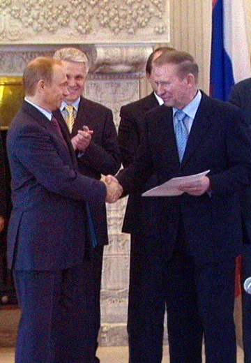 Візит путіна в Україну, 2004 рік