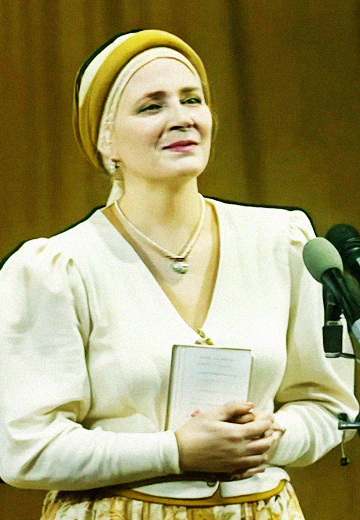 A fragment of Nina Matvienko's speech