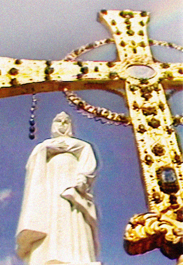 Opening of the restored monument to Princess Olga