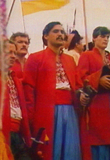 "Free Cossacks. For order and peace." The first film