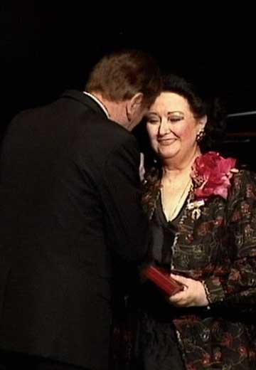 Monserrate Caballe in Ukraine