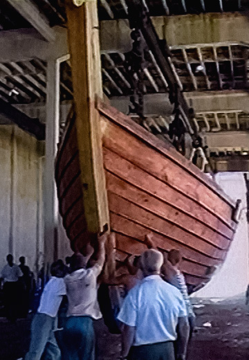 Building a Cossack boat