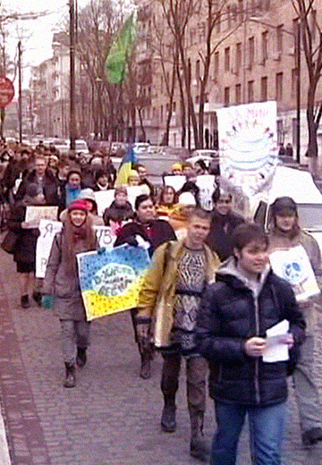 Політичні акції в містах України, 5 березня 2014 року
