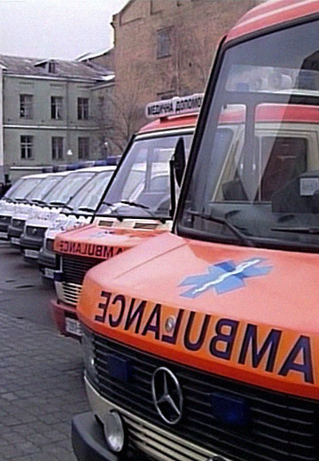 Ambulances for Ukrzaliznytsia